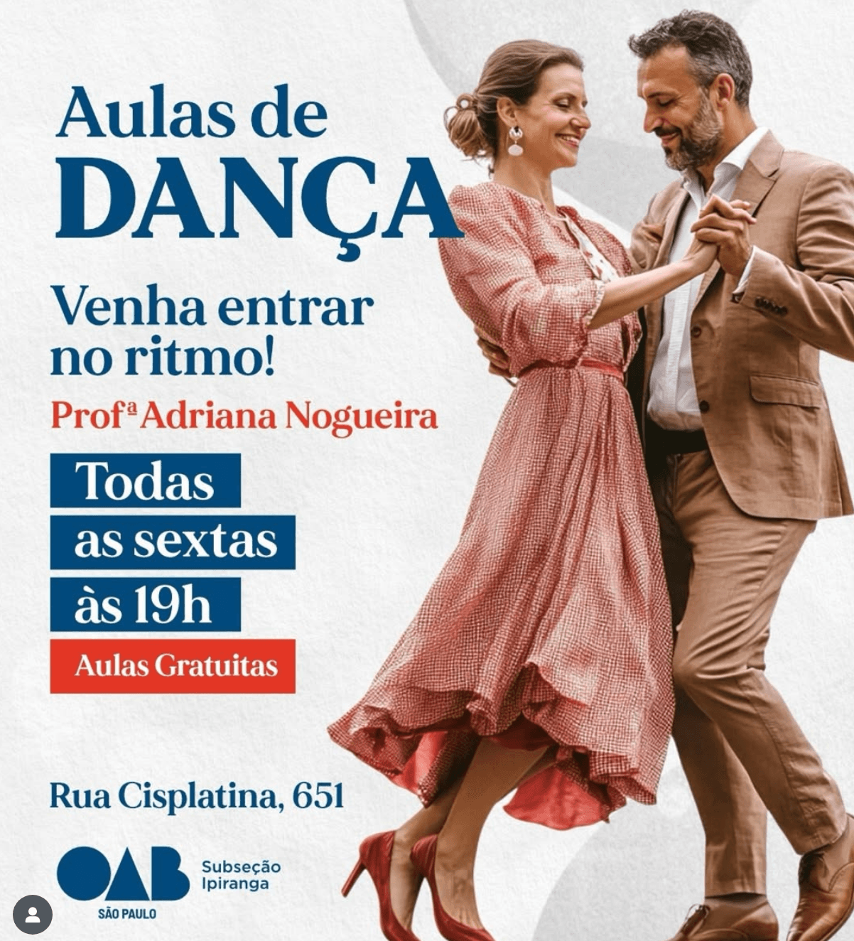 Venha entrar no ritmo!