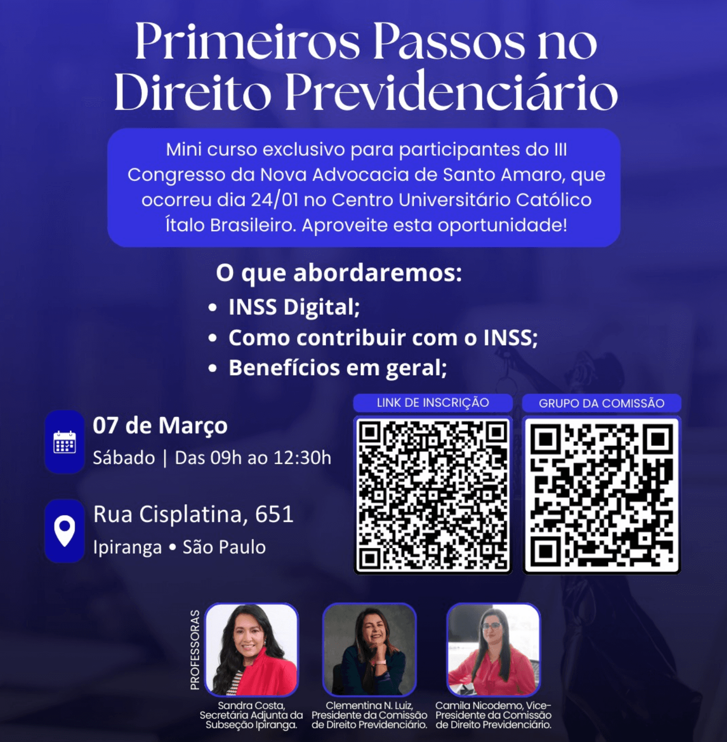 Mini Curso: Primeiros Passos no Direito Previdenciário
