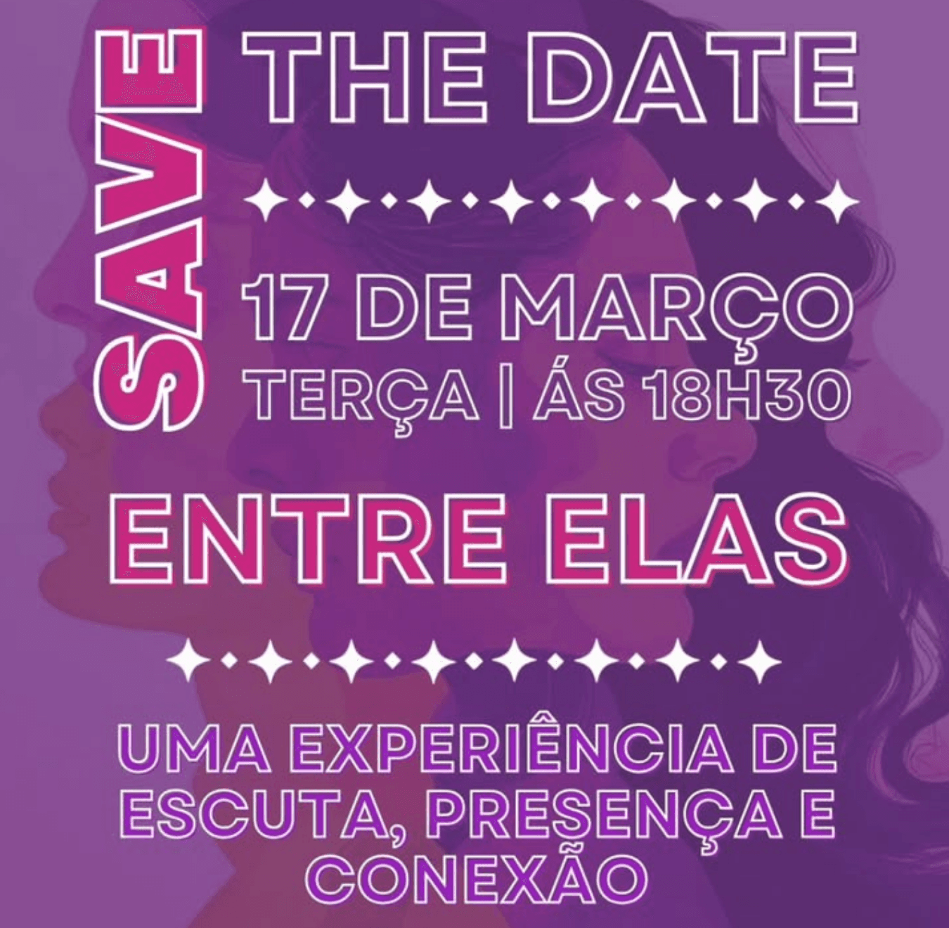 💜✨ SAVE THE DATE | ENTRE ELAS