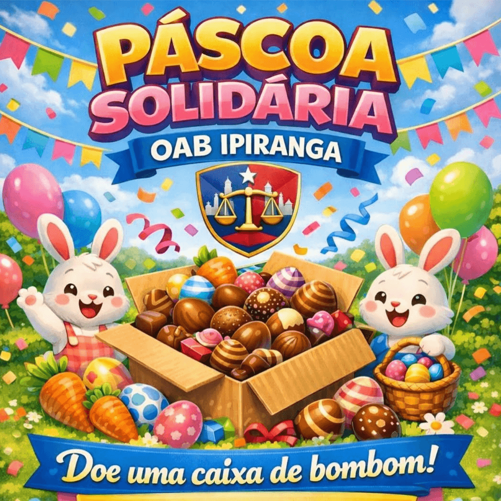 ✨🐰 PÁSCOA SOLIDÁRIA – OAB IPIRANGA 🐰✨