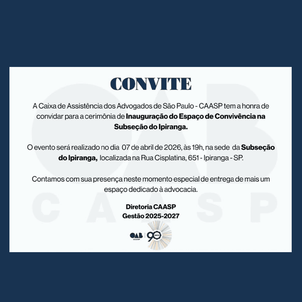 Inauguração Espaço CAASP