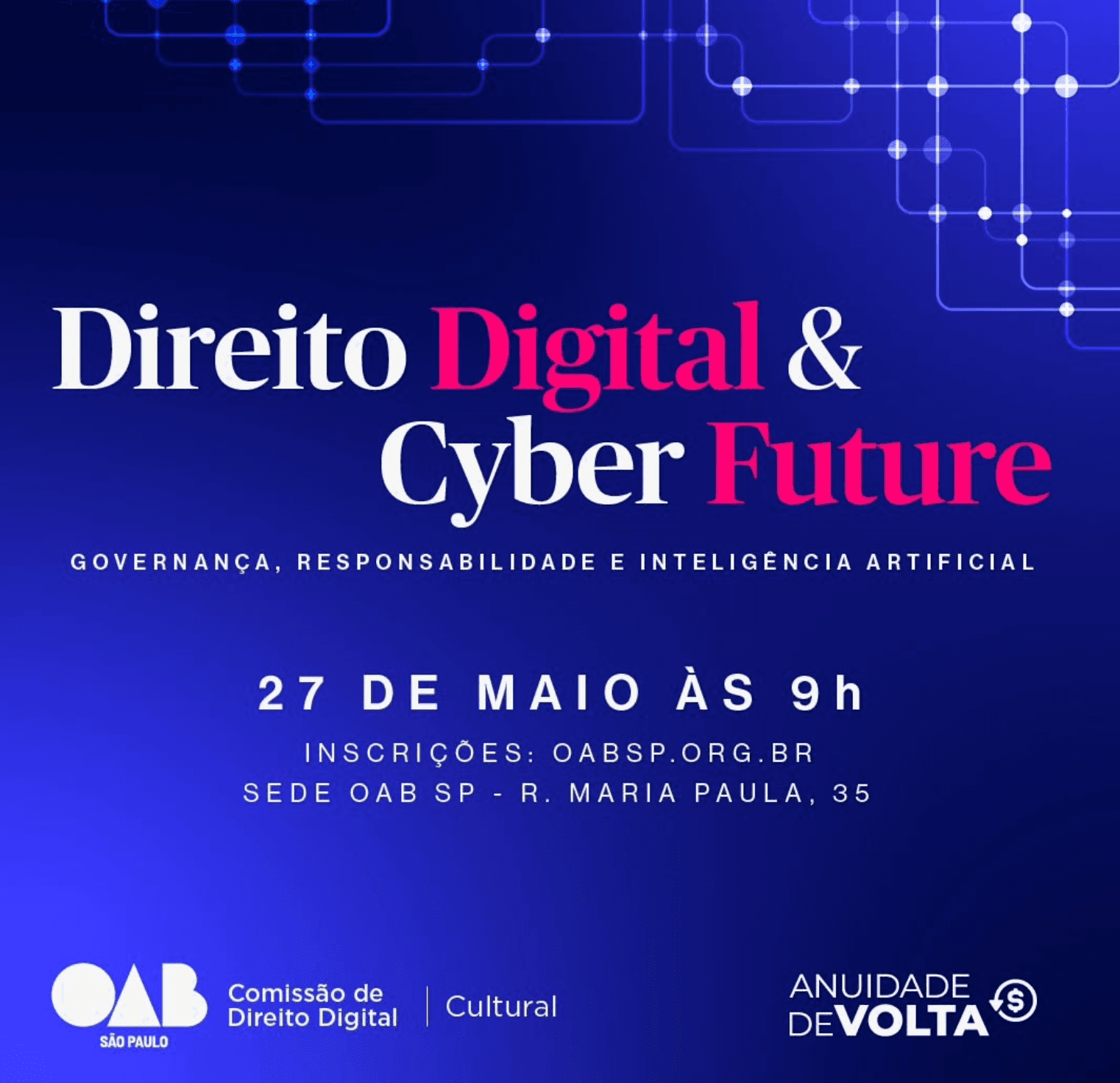 OAB SP: Direito Digital & Cyber ​​Future