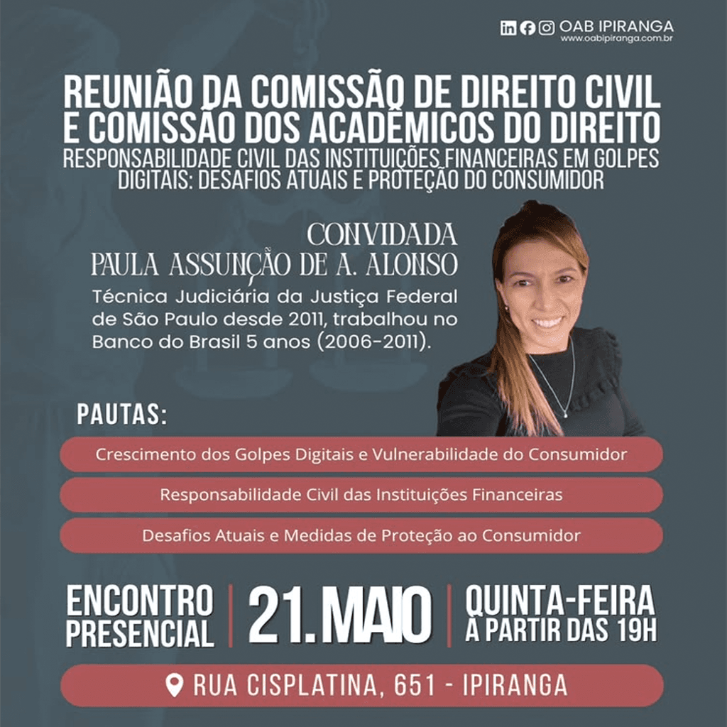 Responsabilidade Civil das Instituiçoes Financeiras em golpes digitais: Desafios atuais e proteção do consumidor