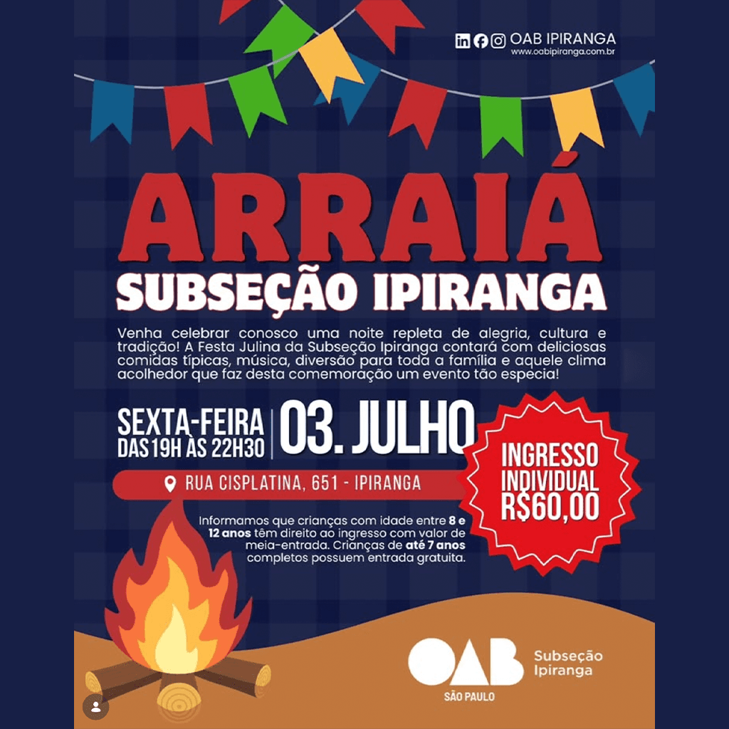 🎉🌽🔥 ARRAIÁ DA SUBSEÇÃO IPIRANGA 🔥🌽🎉