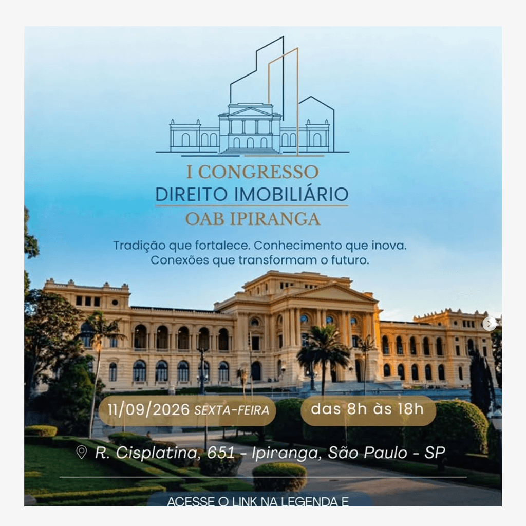 I Congresso de Direito Imobiliário