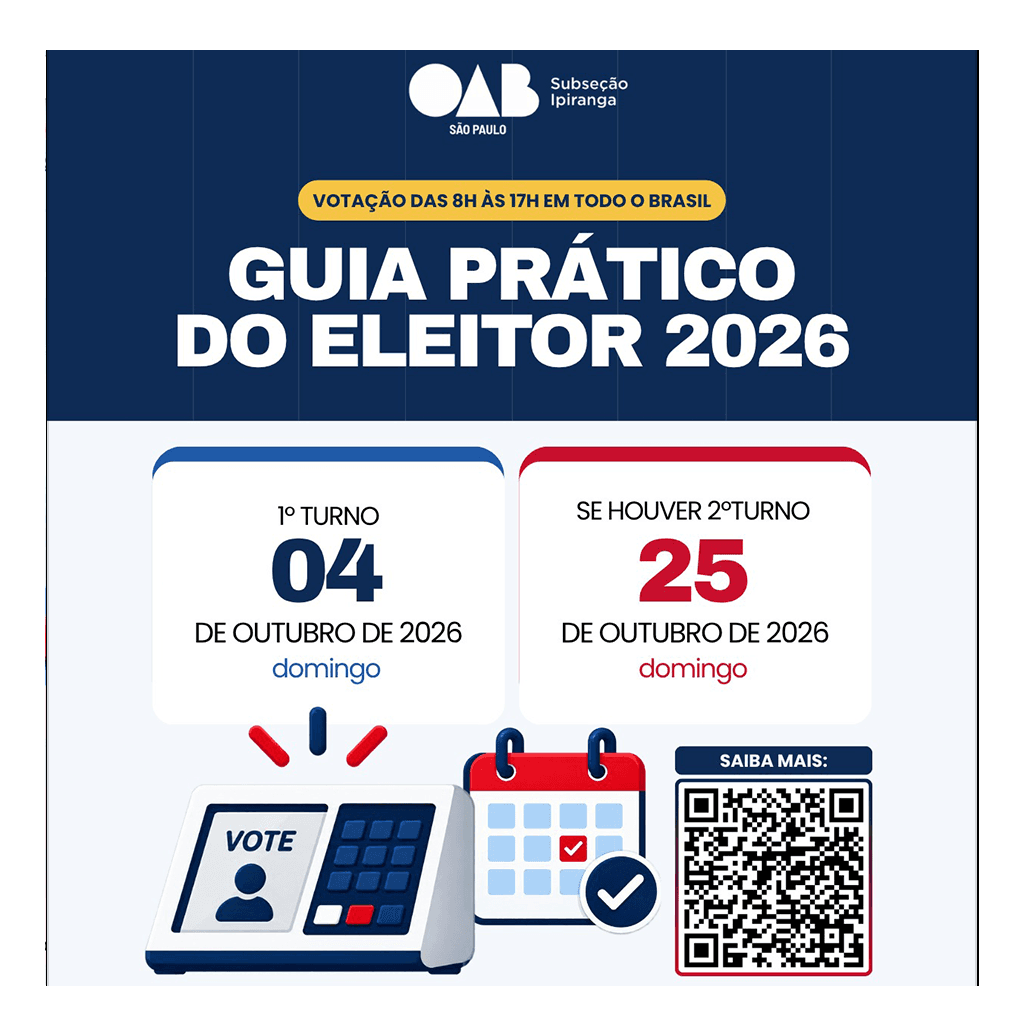 🗳️🇧🇷 GUIA PRÁTICO DO ELEITOR 2026