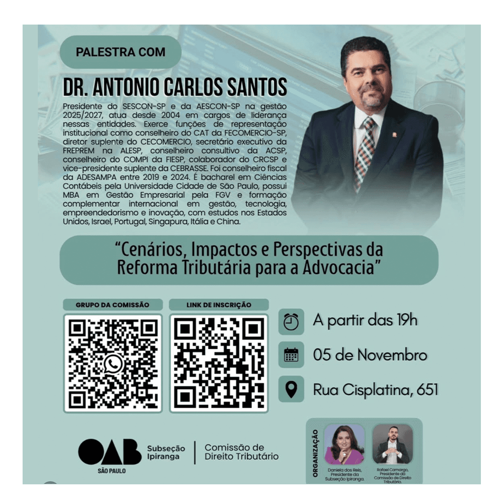 Cenários, impactos e perspectivas da Reforma Tributária para a Advocacia