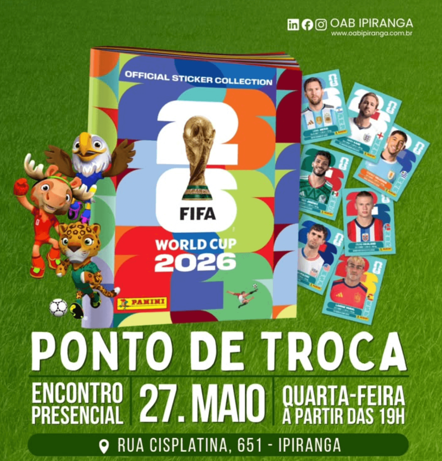 🌍⚽ Ponto de Troca